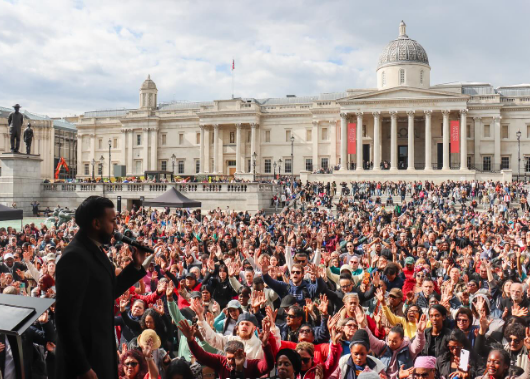 Revival Is Still Here! Thousands Accept Jesus Christ In Massive Gospel Event In London