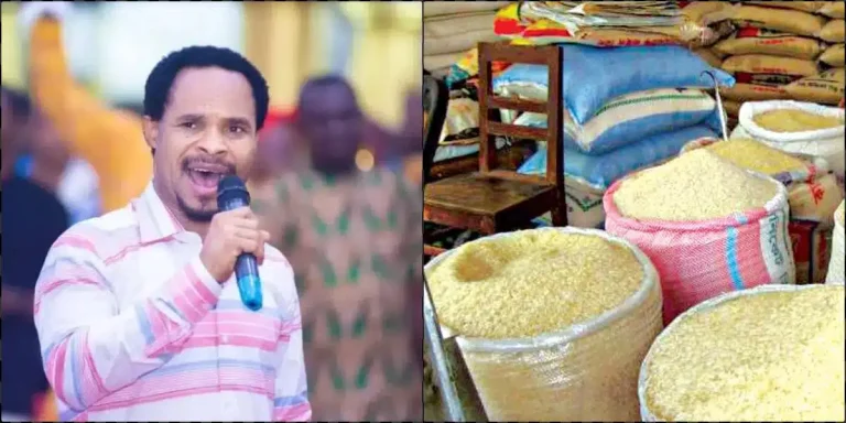 Pastor Odumeje vows to bring down price of rice amid hardship